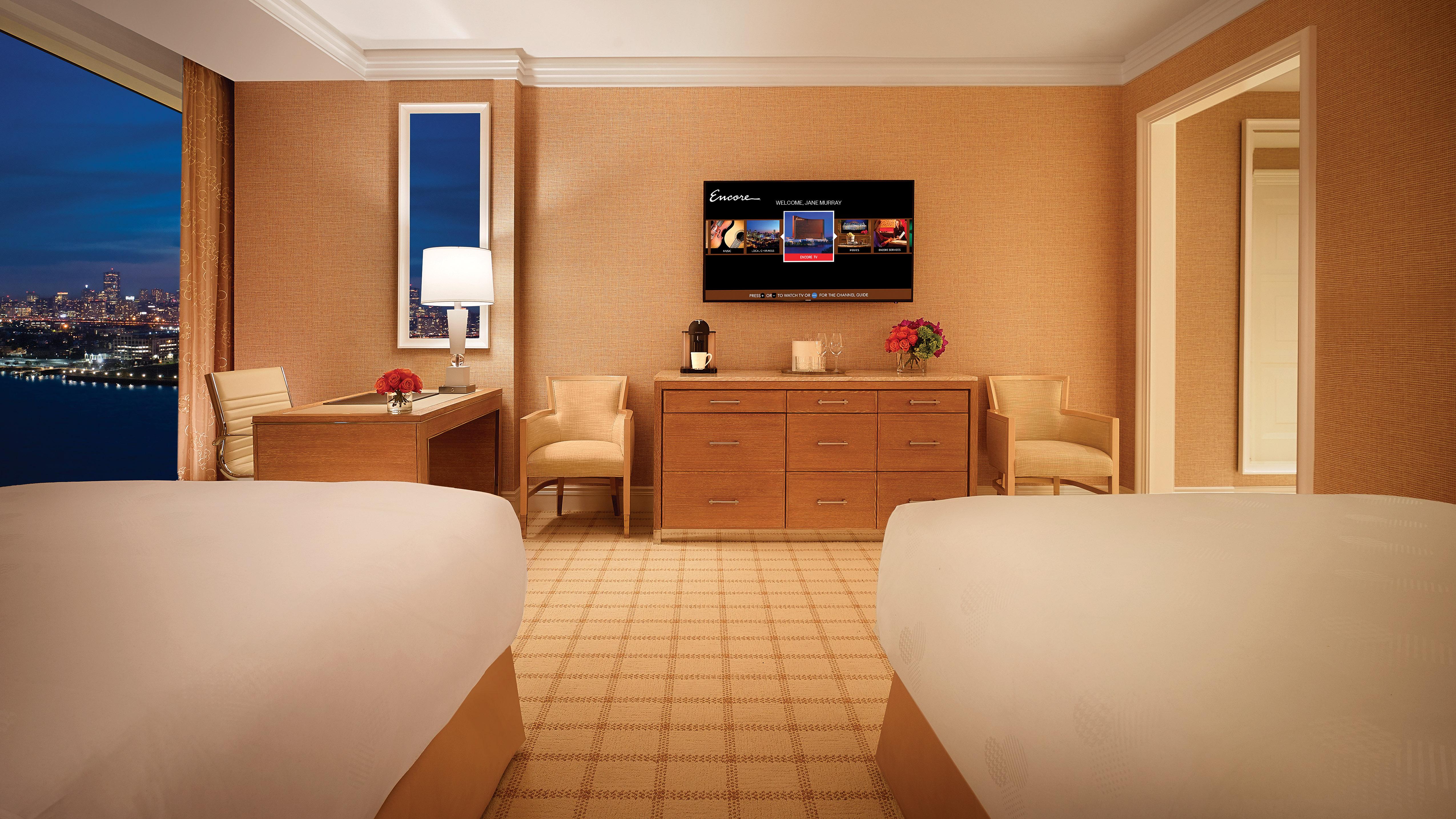 Encore Boston Harbor Everett Екстер'єр фото A guest room at Encore